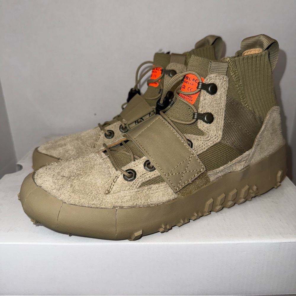 Brand Black tan/green tactical boot size 8 new